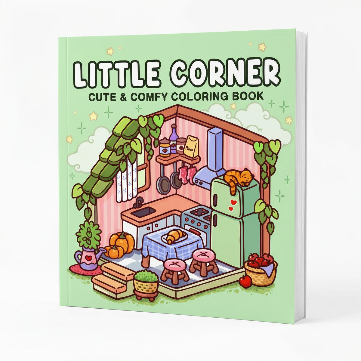 Kleine Ecken Malbuch