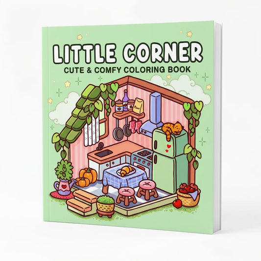 Kleine Ecken Malbuch