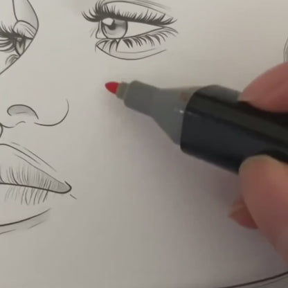 Duo Acrylmarker – 2 Farben pro Stift